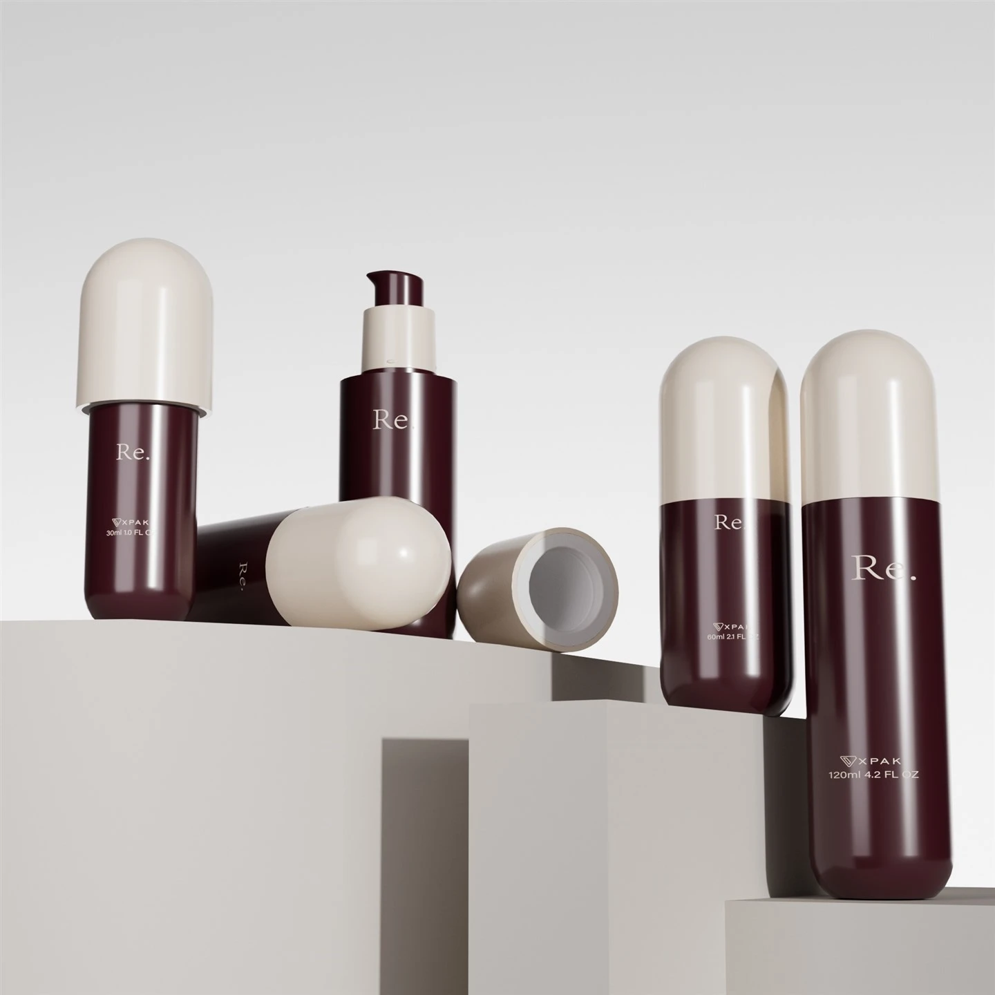 Plastic Lotion Bottles With Pump factory